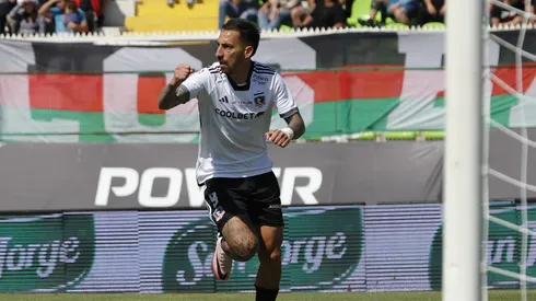 Javier Correa salió lesionado en el triunfo de Colo Colo.