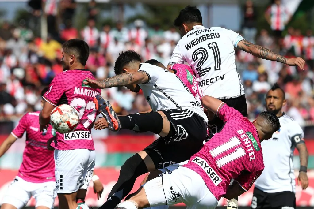 Erick Wiemberg fue expulsado en Colo Colo. | Imagen: Photosport
