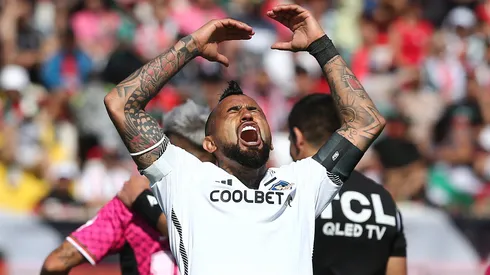 Arturo Vidal fue clave en el triunfo de Colo Colo