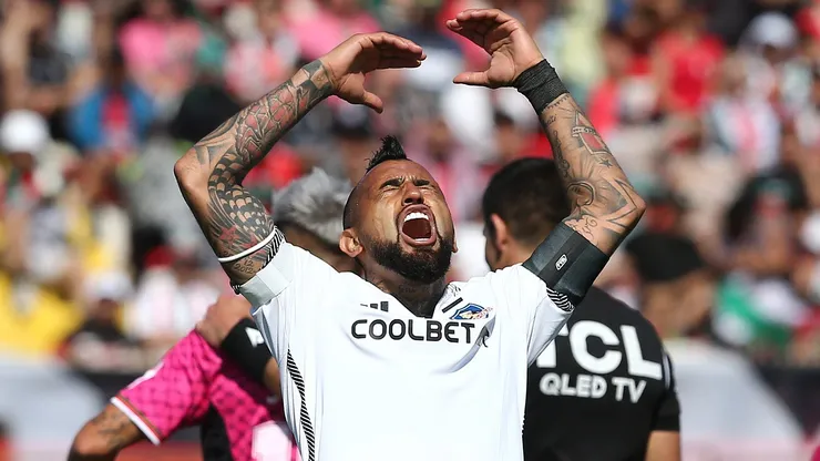 Arturo Vidal fue clave en el triunfo de Colo Colo