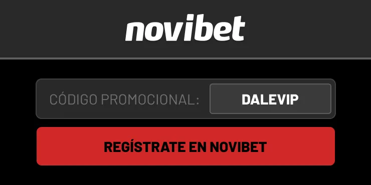 codigo promocional Novibet 