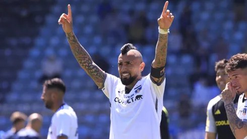 Vidal destacó la victoria de Colo Colo ante Huachipato.