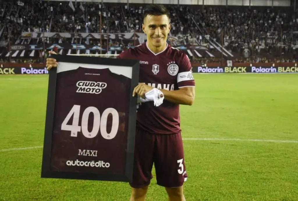 Maxi Velázquez, ídolo de Lanús | Foto: Archivo