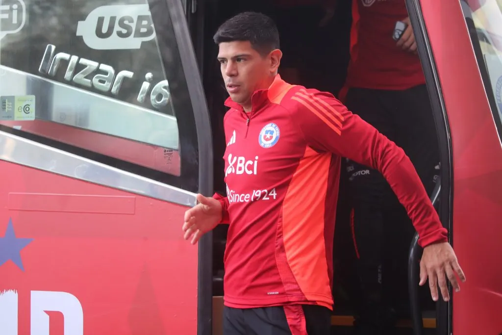 Esteban Pavez sufrió una neumonía en la Selección Chilena, la que lo tiene en reposo | Foto: Photosport