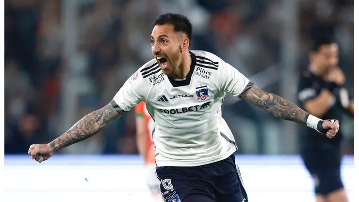 Javier Correa anotó dos goles en sus últimos tres partidos con Colo Colo.