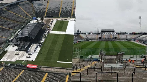Los cuidados de Colo Colo a la cancha del Monumental.