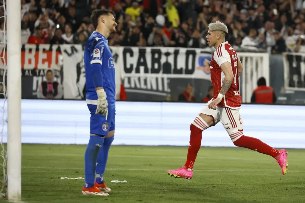 Carlos Palacios empató transitoriamente para Colo Colo vs Audax Italiano