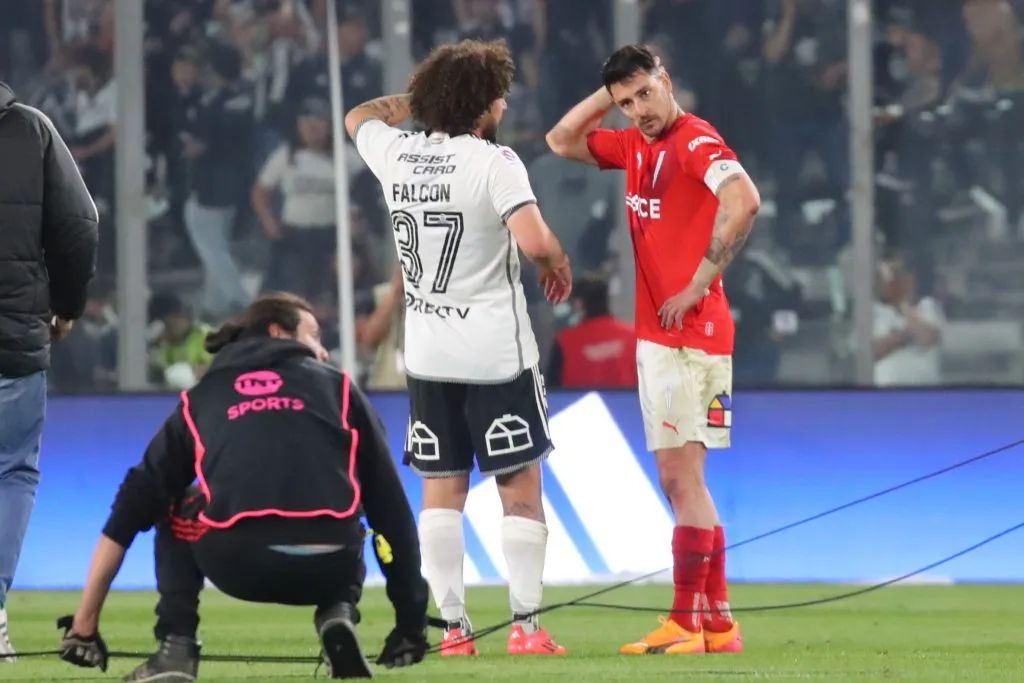 Falcón destacó su buena relación con Zampedri en la cancha | Foto: Photosport