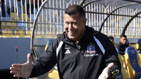 Jorge Almirón hace historia en Colo Colo. | Imagen: Photosport.