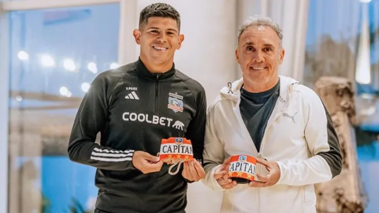 Marcelo Espina agradeció el homenaje de Esteban Pavez.