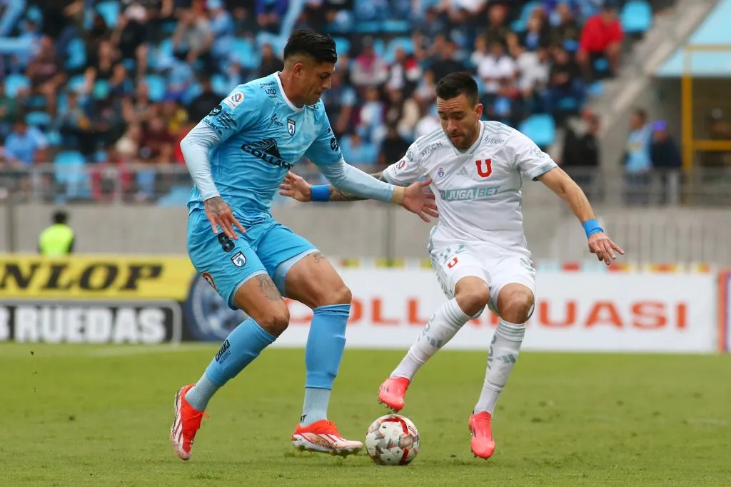 El zaguero fue titular en la goleada que recibió la U a manos de Deportes Iquique, donde colaboró con un gol del rival.