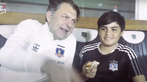 Aníbal Mosa le entregó un gran regalo a un hincha de Colo Colo.