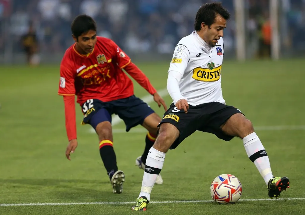 Mathías Vidangossy en su paso por Colo Colo. (Foto: Photosport)