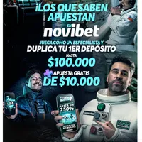 Novibet bono de bienvenida: hasta 100% del primer depósito hasta 100.000 CLP