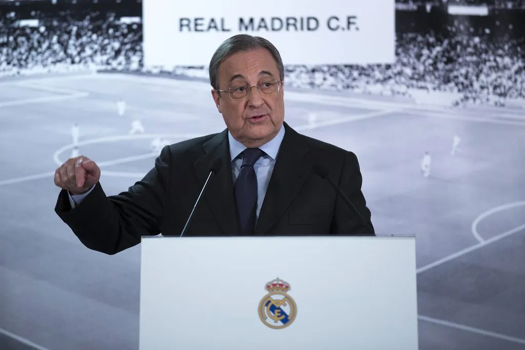 Florentino Pérez, actual presidente del Real Madrid | Foto: Getty