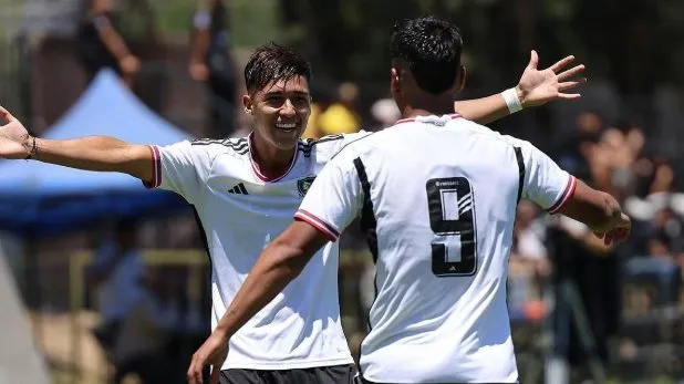 Benjamín Pérez celebra el gol del triunfo