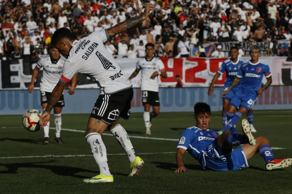 Colo Colo vs Universidad de Chile por el Campeonato Nacional. (Foto: Photosport)