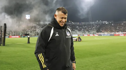 Jorge Almirón está lleno de cábalas en Colo Colo.