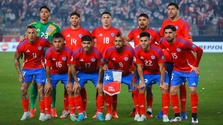 La formación confirmada de Chile vs Venezuela.