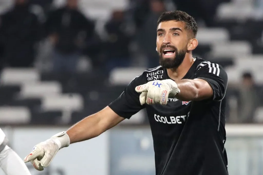 Los minutos de Amor como arquero de Colo Colo ante Unión Española | Foto: Photosport