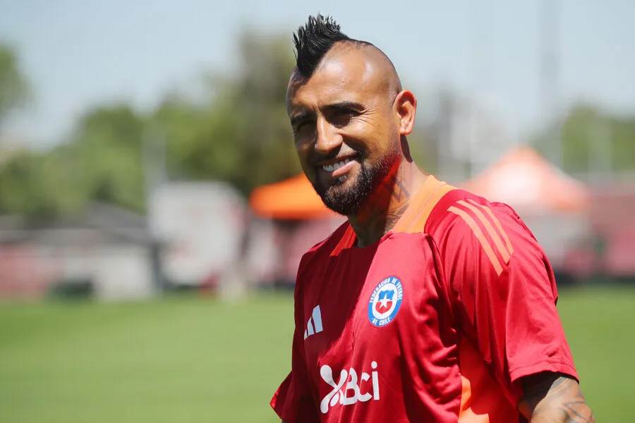 Arturo Vidal volvería a la titularidad para el duelo entre Chile y Perú. Imagen: Jonnathan Oyarzun/Photosport