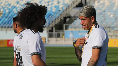 Palacios no se pone nervioso y elige su frase preferida en Colo Colo.