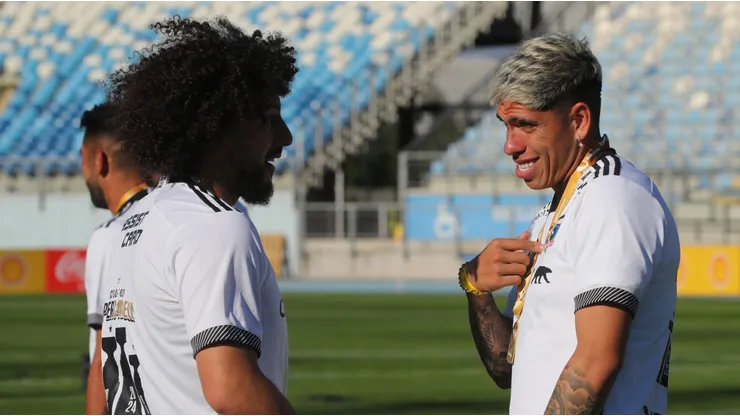 Palacios no se pone nervioso y elige su frase preferida en Colo Colo.