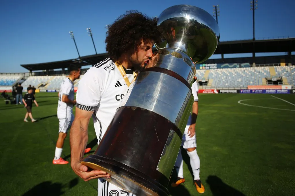 Falcón conquistó su sexto título en Colo Colo | Foto: Photosport