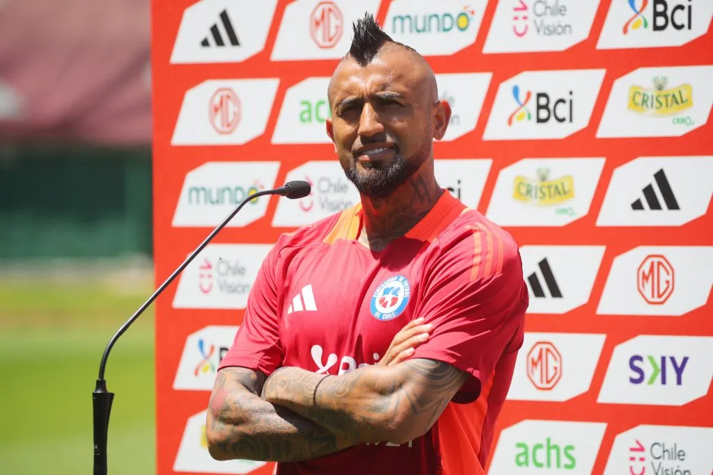 Arturo Vidal fue llamado a la selección chilena y no podrá estar en los minutos restantes de la Supercopa.