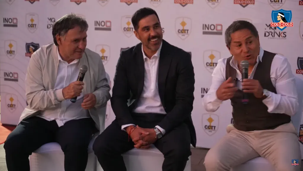 Claudio Bravo en la ceremonia de Colo Colo de Todos los Tiempos | Foto: Captura Colo Colo