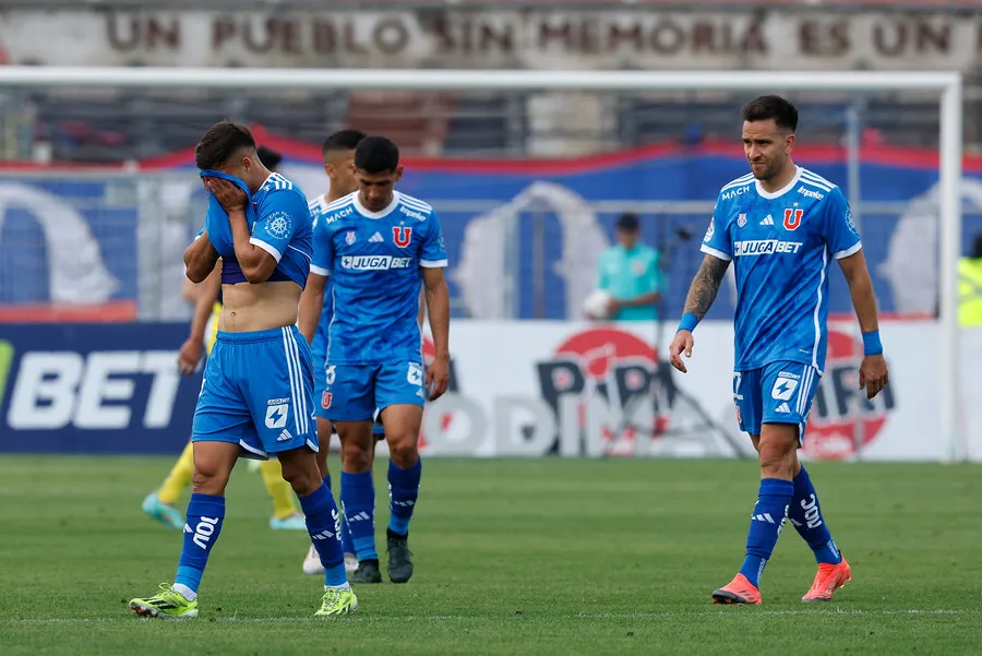 En la U arriesgan sanciones por dichos contra Colo Colo. Imagen: Pepe Alvujar/Photosport