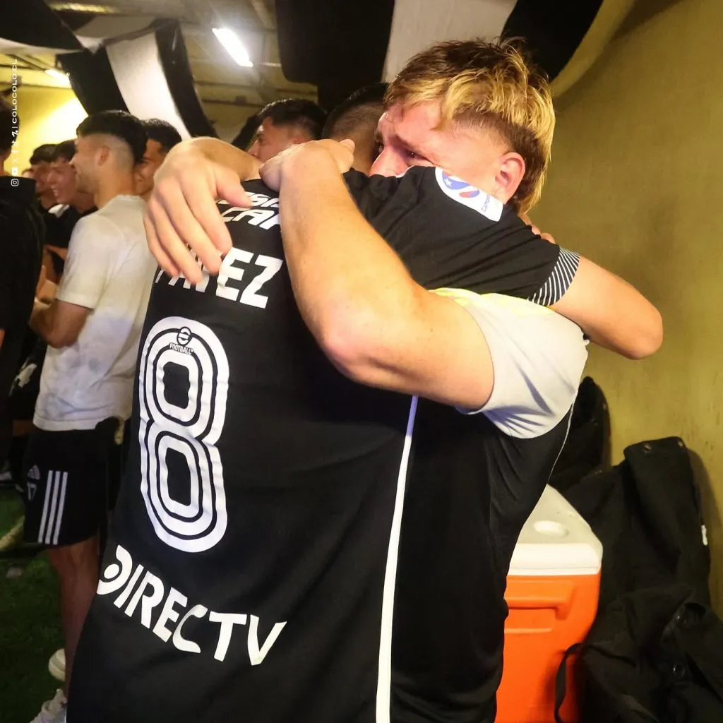 La emoción de Gil tras ser campeón con Colo Colo en Copiapó | Foto: Colo Colo