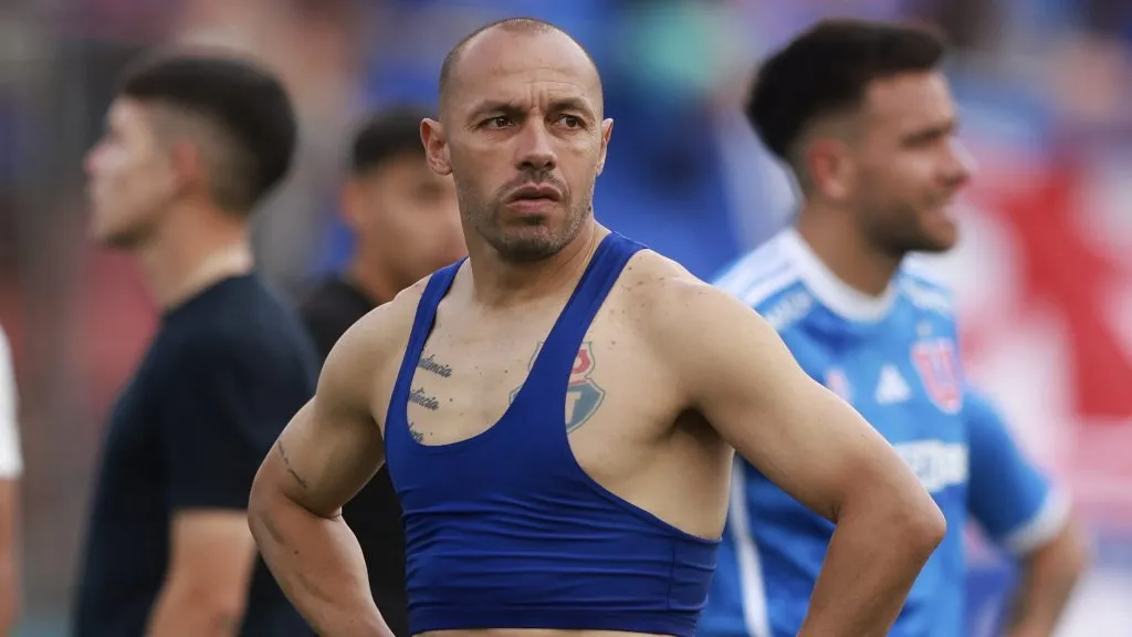 Marcelo Díaz encabeza llanto de la U contra Colo Colo.