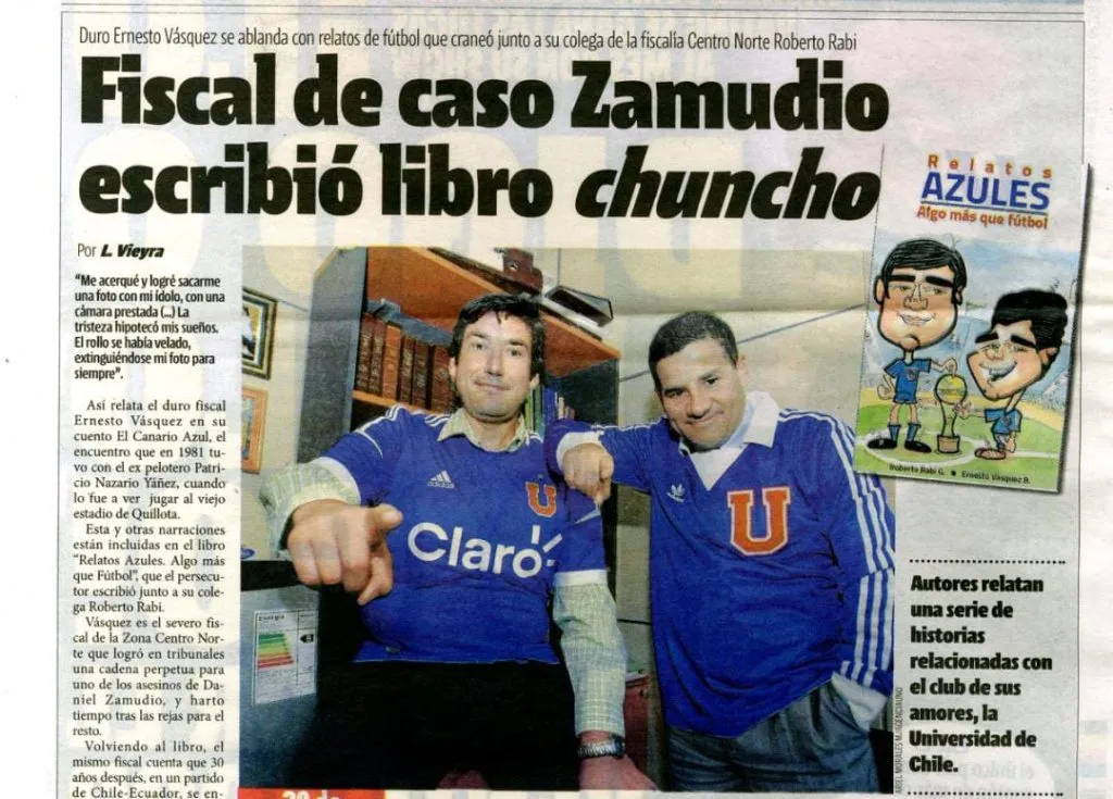 Ernesto Vásquez Barriga escribió un libro sobre la U