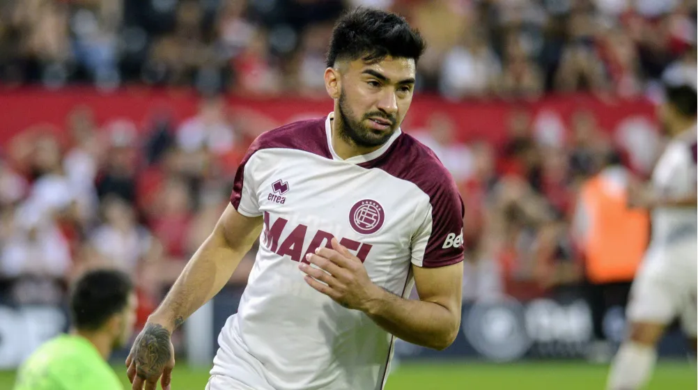 Marcelino Moreno, jugador de Lanús