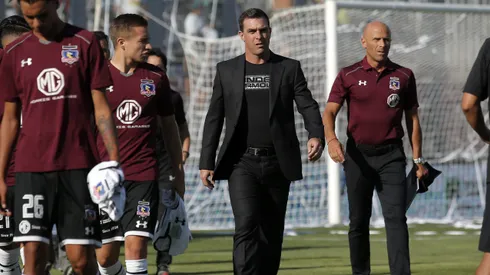 Guede ni se inmuta por problemas en su paso por Colo Colo.