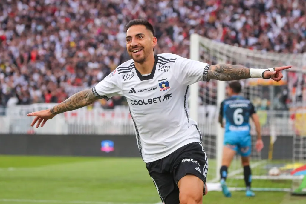 Javier Correa tuvo una gran tarde con Colo Colo