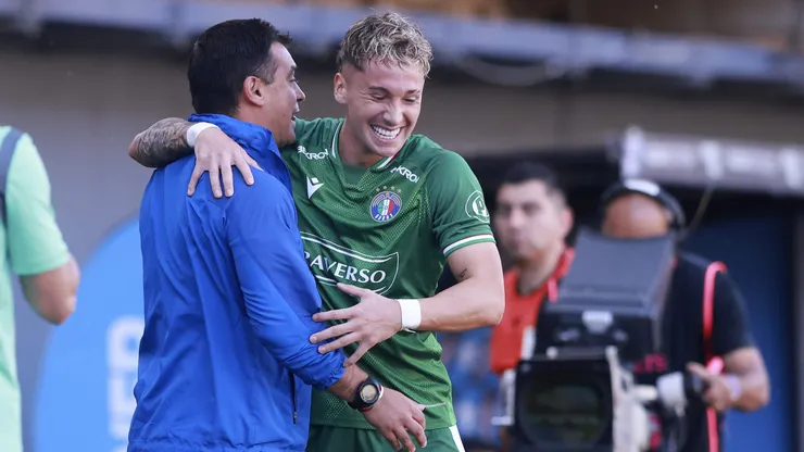 Luciano Arriagada festejó con Audax Italiano