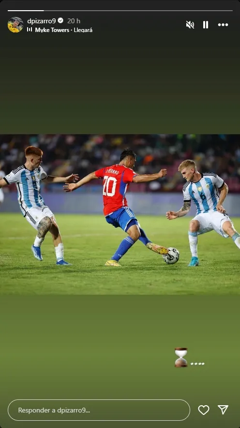 Publicación de Damián Pizarro en Instagram. (Foto: captura)