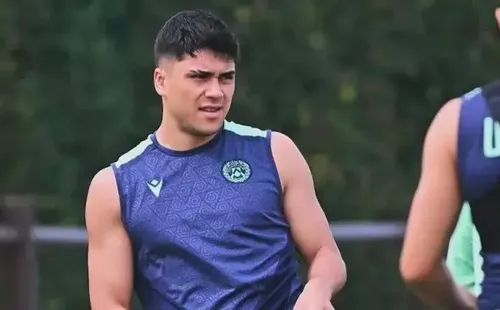 Damián Pizarro sigue sin debutar en el Udinese