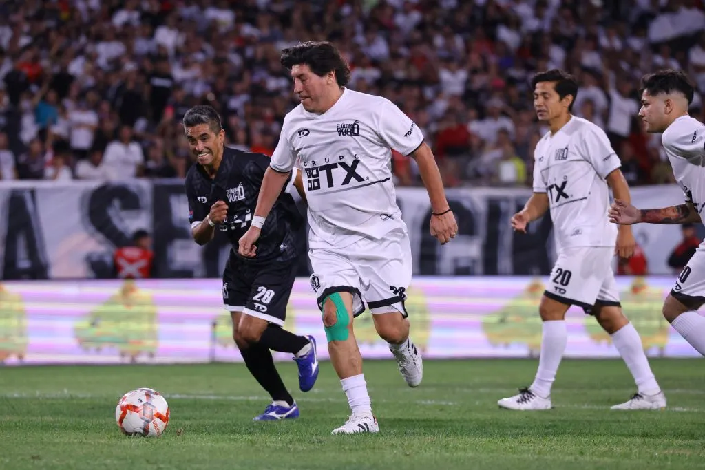 Iván Zamorano en la despedida de Jaime Valdés. (Foto: Photosport)