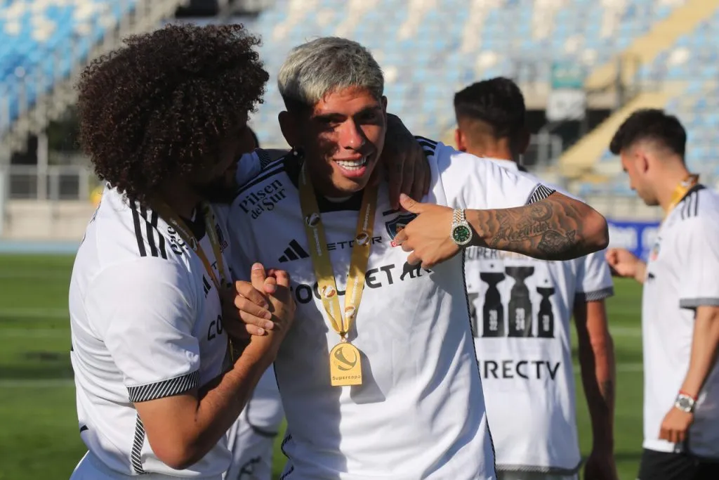 Carlos Palacios logró cumplir su sueño con Colo Colo. Imagen: Jonnathan Oyarzun/Photosport