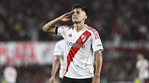 Pablo Solari puede salir de River tras le llegada de Gonzalo Tapia. | Imagen: Getty.