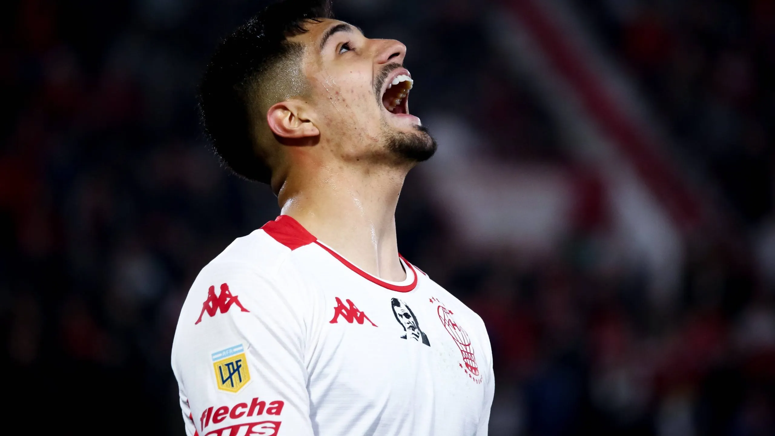 Williams Alarcón en Huracán. (Foto: Imago)