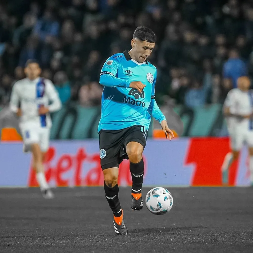 Matías Marín en Belgrano de Córdoba. (Foto: matiasmarin99)