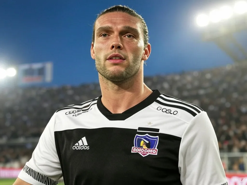 Andy Carroll finalmente llegó a Colo Colo.