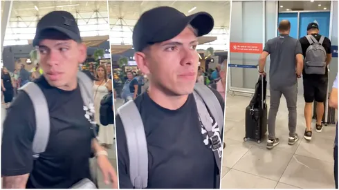 Palacios emprende su viaje a Argentina para ser refuerzo de Boca.