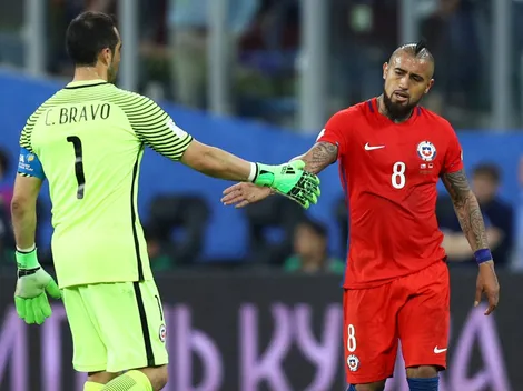 Arturo Vidal se refiere a la posibilidad de Claudio Bravo en Colo Colo