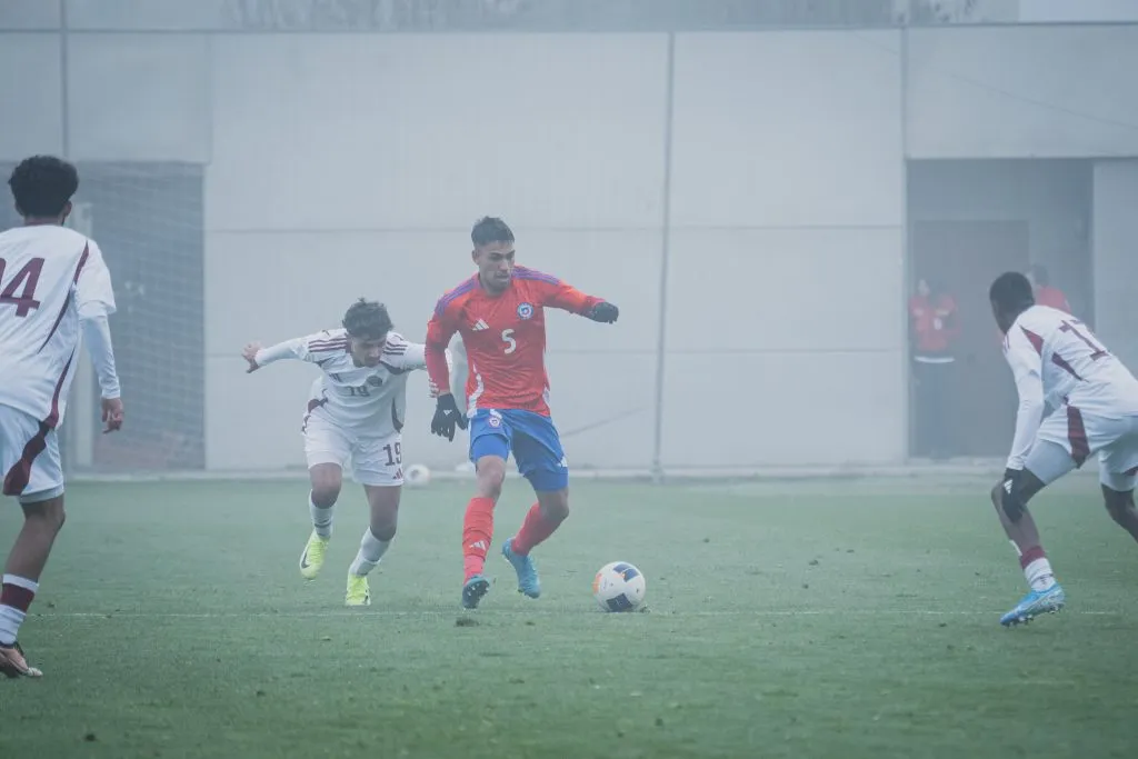 Nicolás Suárez fue otro albo que vio acción ante Qatar. 