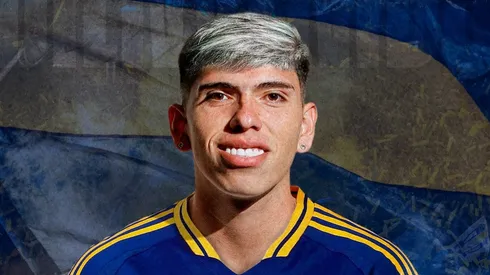 Carlos Palacios fue oficializado en Boca Juniors.
